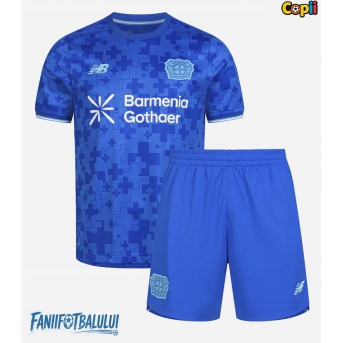 Bayer Leverkusen Echipament de Fotbal Replică 2025-26 Copii Treilea (+ Șorturi)